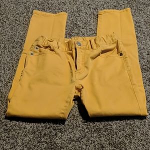 Girls dark Yellow Gap jean